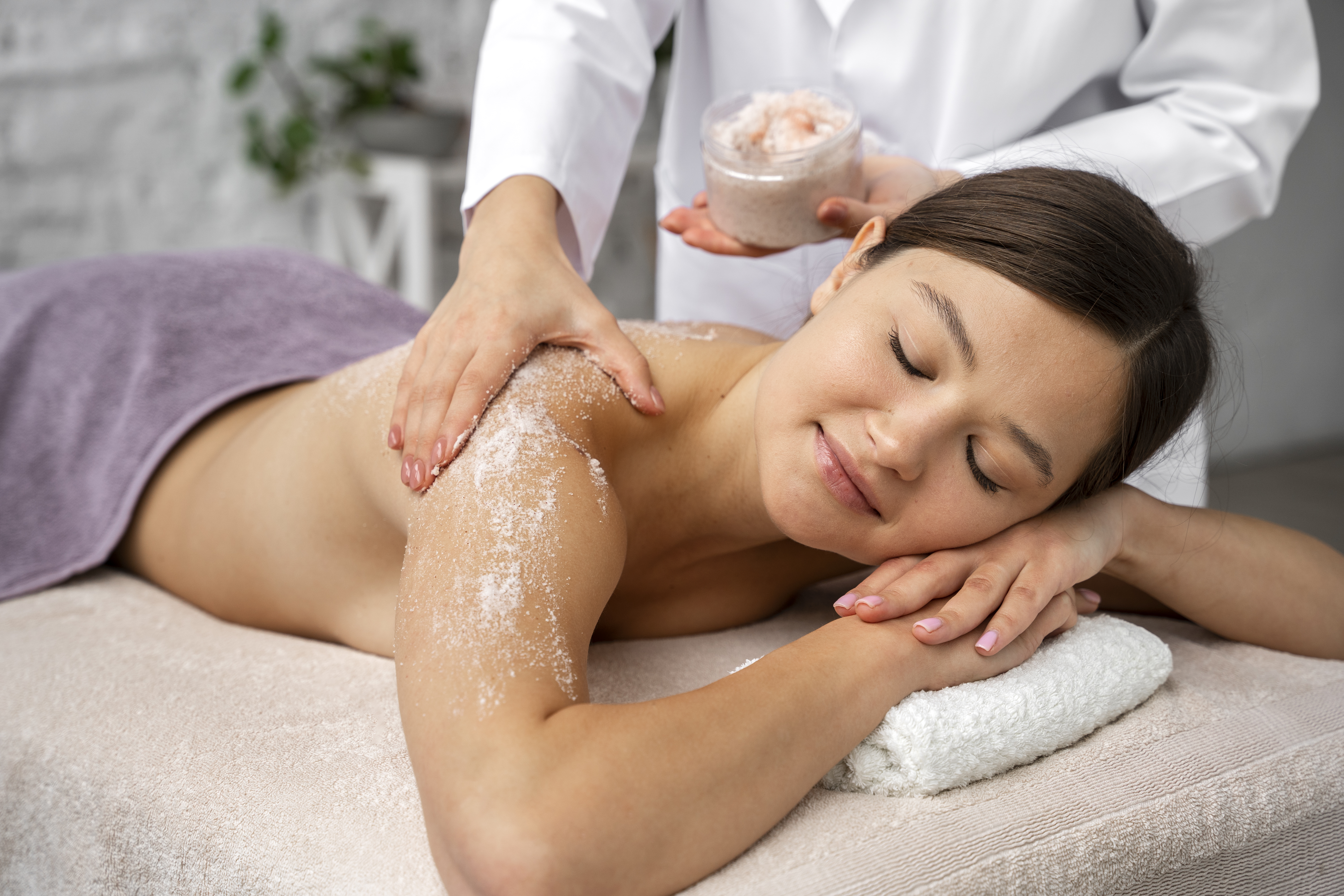 Exfoliation et Massothérapie